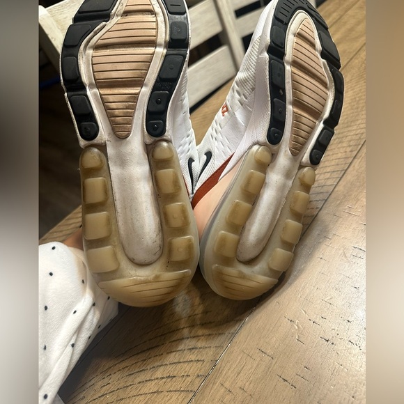 Nike Air Max 270 White Burnt Sunrise Size 8 - Picture 8 of 9